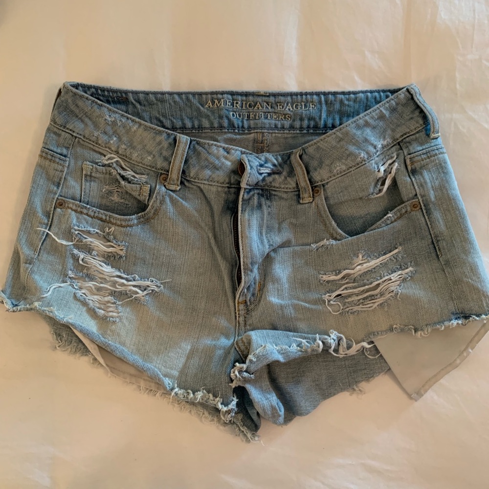 American Eagle festival shorts